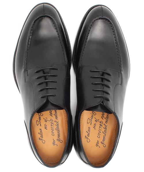 green label relaxing（グリーンレーベルリラクシング）の「[ジャランスリウァヤ]JALAN SRIWIJAYA 5EYE U-TIPシューズ（ドレスシューズ・メンズ・ブラック/ブラウン・39/40/41/42/43）」の6枚目の写真