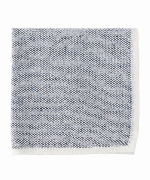 EDIFICE(エディフィス)の「MUNGAI / ムンガイ ウールリネン ニットチーフ(ネクタイ・メンズ・ブラック/ベージュ/ネイビー・FREE)」の3枚目の写真