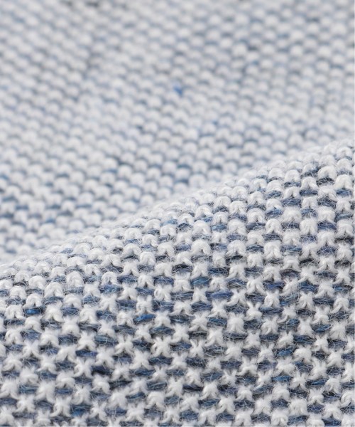 EDIFICE(エディフィス)の「MUNGAI / ムンガイ ウールリネン ニットチーフ(ネクタイ・メンズ・ブラック/ベージュ/ネイビー・FREE)」の9枚目の写真