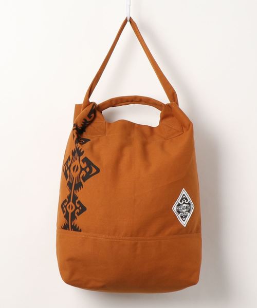 チャイハネ(チャイハネ)の「【チャイハネ】ゴッドトート&ショルダーバッグ 2WAY(トートバッグ・メンズ・ホワイト/ブラック/ネイビー/レッド/グリーン/ブラウン・FREE)」の3枚目の写真