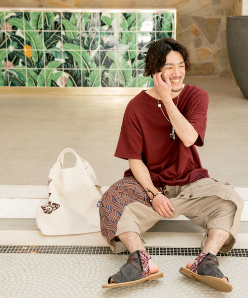 チャイハネ(チャイハネ)の「【チャイハネ】ゴッドトート&ショルダーバッグ 2WAY(トートバッグ・メンズ・ホワイト/ブラック/ネイビー/レッド/グリーン/ブラウン・FREE)」の20枚目の写真