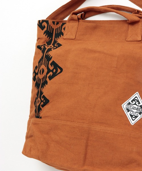 チャイハネ(チャイハネ)の「【チャイハネ】ゴッドトート&ショルダーバッグ 2WAY(トートバッグ・メンズ・ホワイト/ブラック/ネイビー/レッド/グリーン/ブラウン・FREE)」の10枚目の写真