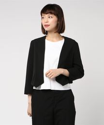 Luxe brille（リュクスブリエ）の「ノーカラー美ラインジャケット（ノーカラージャケット）」