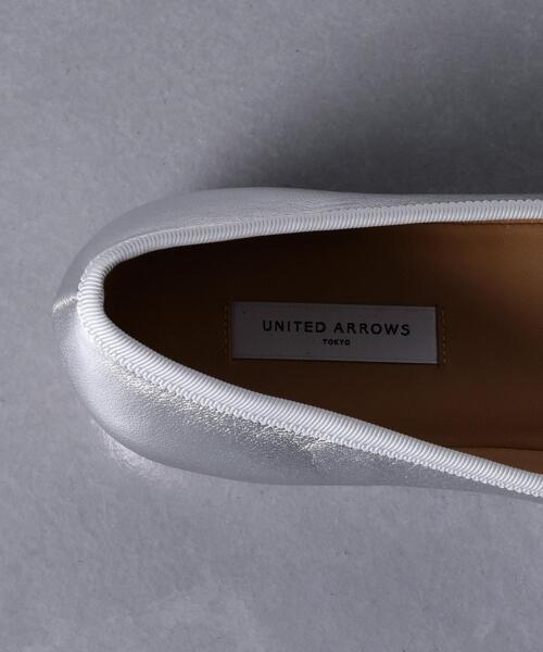 UNITED ARROWS バレエシューズ シルバー 36 1/2 美品 1800024S0116_m1_a022.jpg