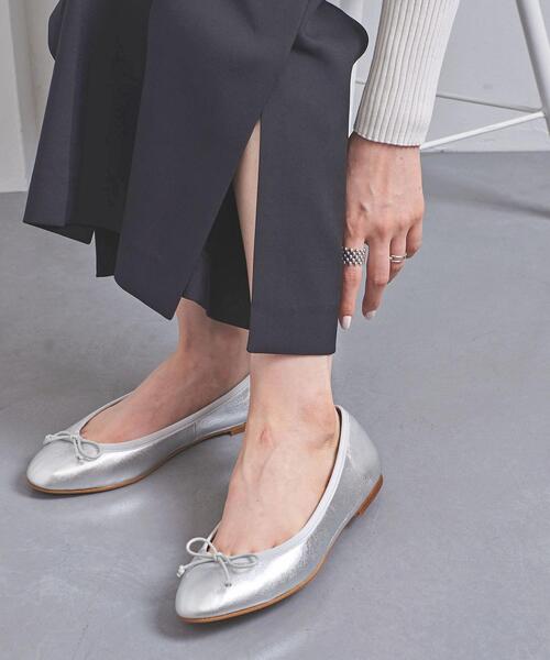 UNITED ARROWS(ユナイテッドアローズ)の「UBSC バレエ シューズ◆(バレエシューズ・レディース・その他2/ブラック/その他1/シルバー・35h/38h/37h/38/36/36h/35/37)」の8枚目の写真
