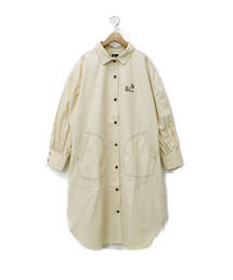 ツイルロングシャツジャケット