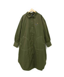 ツイルロングシャツジャケット