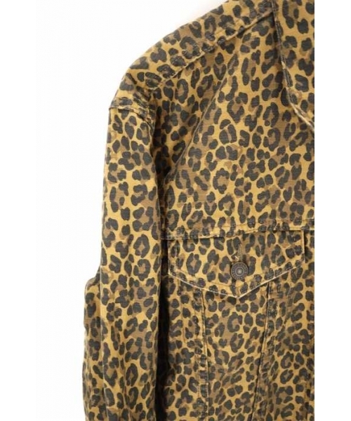 Supreme シュプリーム 12AW × Levis リーバイス Leopard Denim