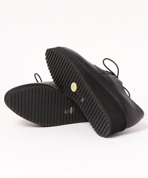 あしながおじさん（アシナガオジサン）の「〈あしながおじさん〉厚底レースアップシューズ（その他シューズ・レディース・ブラック系その他/レオパード/ブラック・24.0cm/23.5cm/24.5cm/23.0cm/22.5cm）」の5枚目の写真