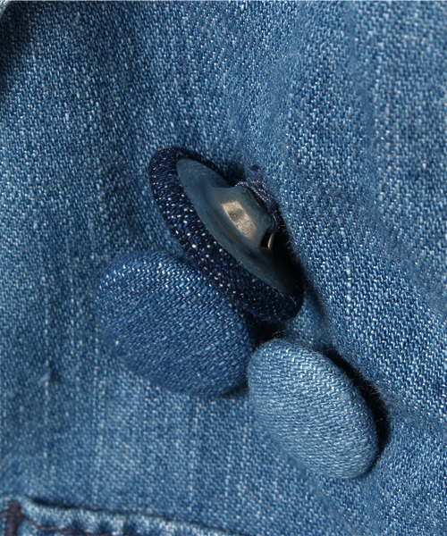 B:MING by BEAMS（ビーミングバイビームス）の「ビーミング by ビームス / デニムシャツ（シャツ/ブラウス・キッズ・ブルー・120/110/130/90/100/140）」の4枚目の写真