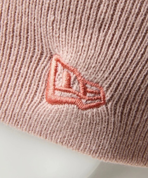 NEW ERA（ニューエラ）の「NEW ERA/ニューエラ ビーニー ベーシック ニット帽 11120549/14312238（ニットキャップ/ビーニー・メンズ・ブラック×ホワイト/オフホワイト/ピンク/オレンジ/チャコール・FREE）」の18枚目の写真