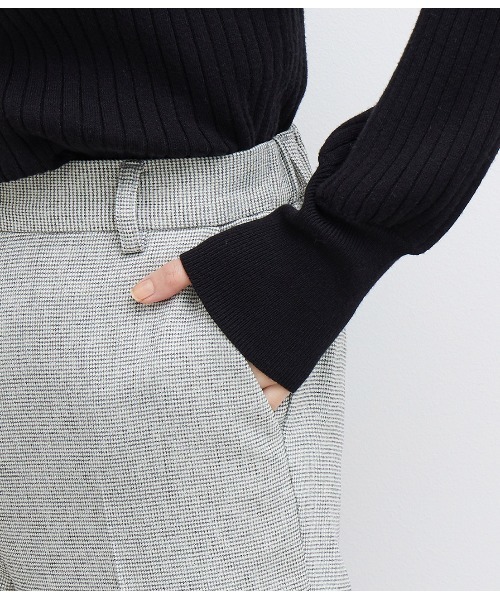 ROPE' PICNIC(ロペピクニック)の「ツィードセミフレアパンツ(その他パンツ・レディース・ベージュ系その他/ブラウン系その他2・40/38/36)」の8枚目の写真