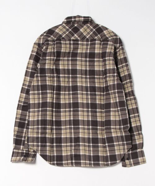 PARKS TOKYO SELECT（パークストウキョウセレクト）の「【BS】ネルシャツ（ワークシャツ）（シャツ/ブラウス・メンズ・ブラック系その他/ブラウン系その他/レッド系その他/レッド系その他2・MEDIUM/LARGE）」の6枚目の写真