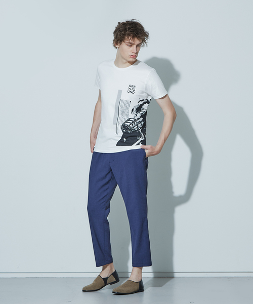 alfredoBANNISTER（アルフレッドバニスター）の「メッシュゴアレザースリッポン（スリッポン・メンズ・ベージュ/ブラック系その他・44/40/39/41/42/43）」の11枚目の写真