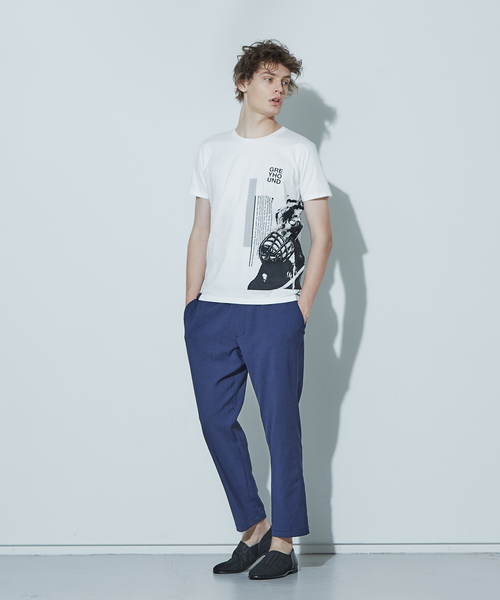 alfredoBANNISTER（アルフレッドバニスター）の「メッシュゴアレザースリッポン（スリッポン・メンズ・ベージュ/ブラック系その他・44/40/39/41/42/43）」の13枚目の写真