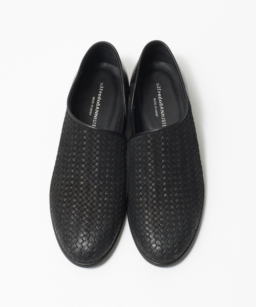 alfredoBANNISTER（アルフレッドバニスター）の「メッシュゴアレザースリッポン（スリッポン・メンズ・ベージュ/ブラック系その他・44/40/39/41/42/43）」の15枚目の写真