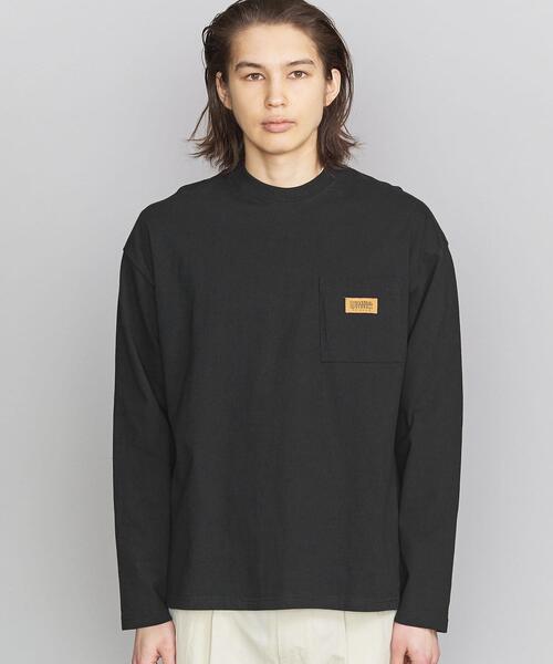 UNIVERSAL OVERALL(ユニバーサルオーバーオール)の「【別注】 <UNIVERSAL OVERALL(ユニバーサルオーバーオール)> 1POC LSLT/カットソー(Tシャツ/カットソー・メンズ・ピンク/ホワイト/パープル/ブラック・LARGE/X-LARGE/SMALL/MEDIUM)」の22枚目の写真