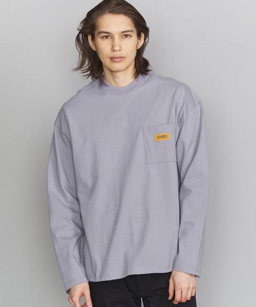 UNIVERSAL OVERALL(ユニバーサルオーバーオール)の「【別注】 <UNIVERSAL OVERALL(ユニバーサルオーバーオール)> 1POC LSLT/カットソー(Tシャツ/カットソー・メンズ・ピンク/ホワイト/パープル/ブラック・LARGE/X-LARGE/SMALL/MEDIUM)」の11枚目の写真