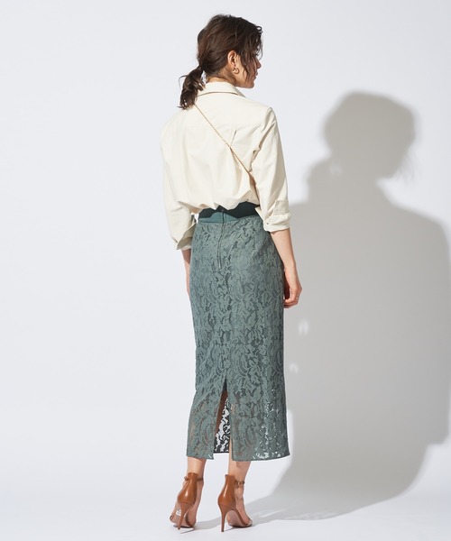 新品　ウィムガゼット　レース タイトスカート Whim Gazette（ウィムガゼット）の「レースタイトスカート