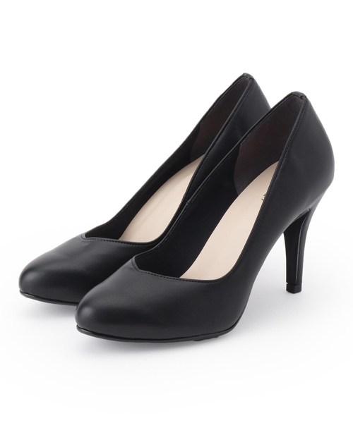 grove(グローブ)の「【WEB限定/22.0-25.0】やわここちパンプス9cm(パンプス・レディース・ピンク系その他/ガンメタ/ブラック系7/グリーン系5/ベージュ系その他7/ピンク系/ネイビー系5・50/40/35/45/20/25/30)」の2枚目の写真