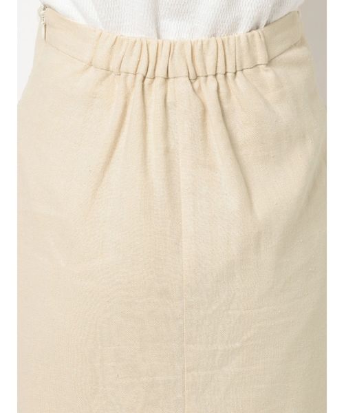 Ungrid(アングリッド)の「シルクネップウエストデザインスカート(スカート・レディース・ブラック/アイボリー・FREE)」の9枚目の写真