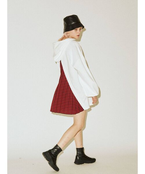 jouetie（ジュエティ）の「スニーカーソールブーツ（ブーツ・レディース・ブラック/オフホワイト・M/L）」の12枚目の写真