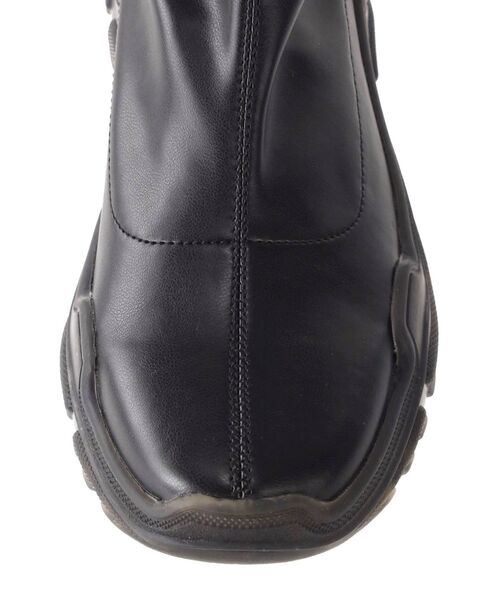 jouetie（ジュエティ）の「スニーカーソールブーツ（ブーツ・レディース・ブラック/オフホワイト・M/L）」の6枚目の写真