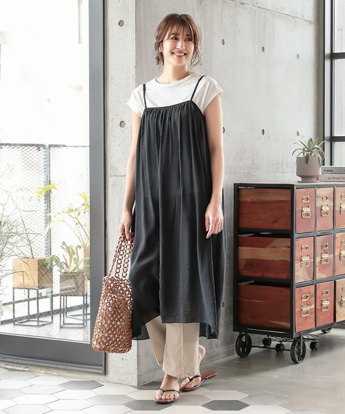 KOBE LETTUCE（コウベレタス）の「センタープレスリネンブレンドストレートパンツ（その他パンツ・レディース・ホワイト系その他/ベージュ/ブラウン系その他/カーキ・FREE）」の18枚目の写真