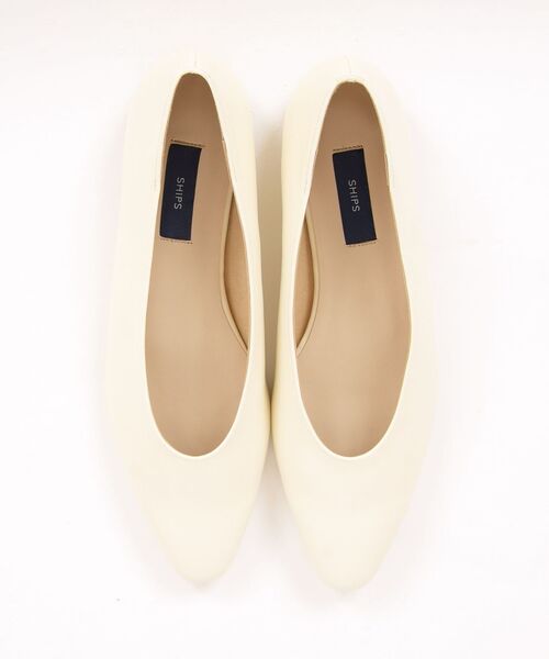 新品未使用　SHIPS for women ロングスクエアフラットシューズ セール】【MORE SIZE】ロングスクエアフラットシューズ◇（その他