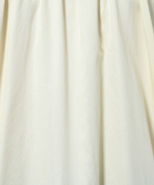 LAKOLE(ラコレ)の「2WAYソフトサテンギャザーワンピース / LAKOLE(シャツワンピース・レディース・ネイビー/カーキ/ボルドー/アイボリー・SMALL/MEDIUM)」の15枚目の写真