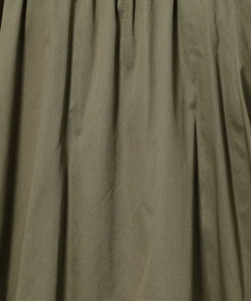 LAKOLE(ラコレ)の「2WAYソフトサテンギャザーワンピース / LAKOLE(シャツワンピース・レディース・ネイビー/カーキ/ボルドー/アイボリー・SMALL/MEDIUM)」の12枚目の写真