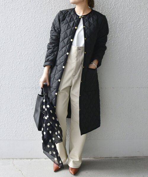 トラディショナルウェザーウェア ARKLEY LONG キルティングコート 千鳥 Traditional Weatherwear（トラディショナルウェザーウェア）の