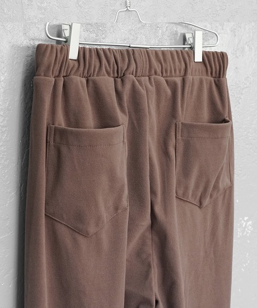 MinoriTY（マイノリティ）の「【MinoriTY】もちもち素材ワイドシルエットイージーパンツ ワイドパンツ 無地 メンズ（スウェットパンツ・メンズ・ブラウン/モカ/ブラック/グレー/ブラウン系1/ブルー系1/ブラック系1・L/M/S）」の20枚目の写真