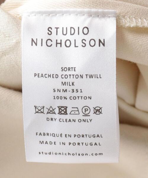 STUDIO NICHOLSON(スタジオニコルソン)の「<STUDIO NICHOLSON(スタジオ ニコルソン)> SORTE PT(その他パンツ・メンズ・オフホワイト・SMALL/MEDIUM)」の9枚目の写真