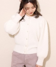 one after another NICE CLAUP | カラ―フェザーカーディガン(ニット/セーター)