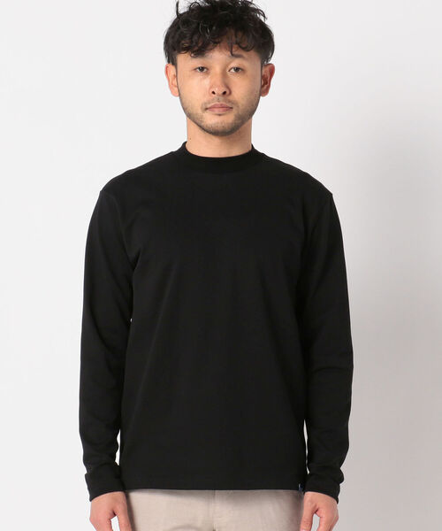 NOLLEY'S goodman（ノーリーズグッドマン）の「カノコ ドレスロンTシャツ（Tシャツ/カットソー・メンズ・ブラック/ホワイト/ネイビー・L/S/XL/M）」の4枚目の写真