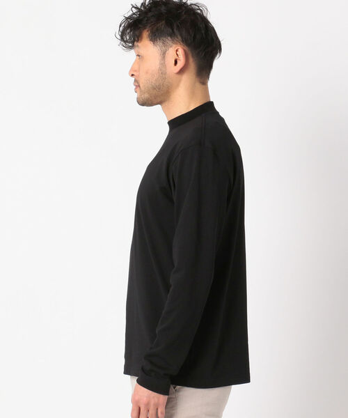 NOLLEY'S goodman（ノーリーズグッドマン）の「カノコ ドレスロンTシャツ（Tシャツ/カットソー・メンズ・ブラック/ホワイト/ネイビー・L/S/XL/M）」の5枚目の写真