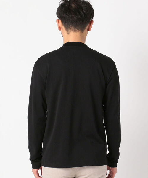 NOLLEY'S goodman（ノーリーズグッドマン）の「カノコ ドレスロンTシャツ（Tシャツ/カットソー・メンズ・ブラック/ホワイト/ネイビー・L/S/XL/M）」の6枚目の写真