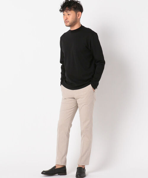 NOLLEY'S goodman（ノーリーズグッドマン）の「カノコ ドレスロンTシャツ（Tシャツ/カットソー・メンズ・ブラック/ホワイト/ネイビー・L/S/XL/M）」の12枚目の写真