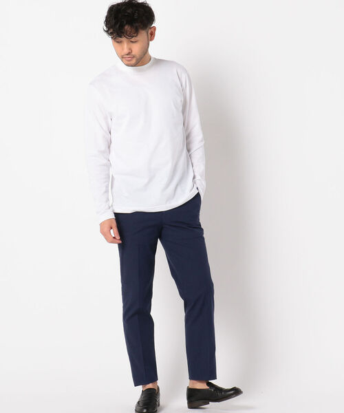 NOLLEY'S goodman（ノーリーズグッドマン）の「カノコ ドレスロンTシャツ（Tシャツ/カットソー・メンズ・ブラック/ホワイト/ネイビー・L/S/XL/M）」の14枚目の写真