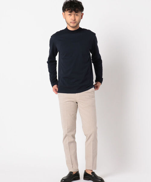 NOLLEY'S goodman（ノーリーズグッドマン）の「カノコ ドレスロンTシャツ（Tシャツ/カットソー・メンズ・ブラック/ホワイト/ネイビー・L/S/XL/M）」の16枚目の写真