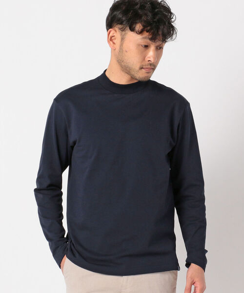 NOLLEY'S goodman（ノーリーズグッドマン）の「カノコ ドレスロンTシャツ（Tシャツ/カットソー・メンズ・ブラック/ホワイト/ネイビー・L/S/XL/M）」の19枚目の写真