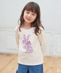 ANY（エニィ）の「シフォンモチーフ 長袖Tシャツ（Tシャツ/カットソー・キッズ）」