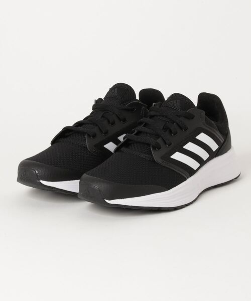 adidas(アディダス)の「アディダス adidas GLX5W(スニーカー・レディース・ブラック×ホワイト・23.5cm/24.0cm/25.0cm/24.5cm/23.0cm)」の1枚目の写真