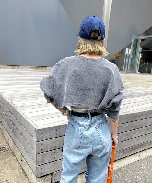 WHO'S WHO gallery（フーズフーギャラリー）の「リングドットコンパクトカーデ（カーディガン/ボレロ・レディース・チャコールグレー/ライトグレー/ベージュ系その他/パープル系その他・FREE）」の14枚目の写真