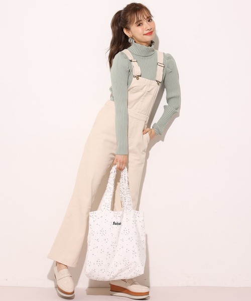 one after another NICE CLAUP(ワンアフターアナザーナイスクラップ)の「ハンドルシャールングトートバッグ(トートバッグ・レディース・アイボリー/ホワイト系その他・FREE)」の5枚目の写真