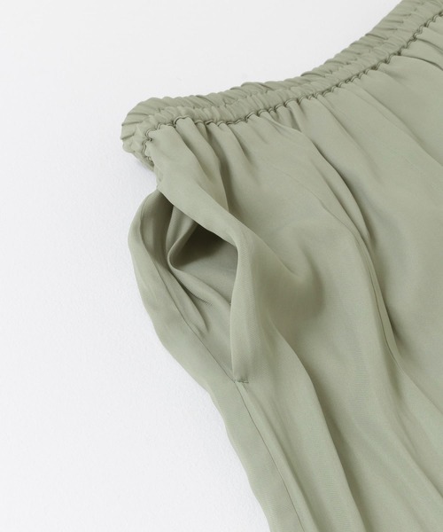 URBAN RESEARCH Sonny Label（アーバンリサーチサニーレーベル）の「マチ切替フレアロングスカート（スカート・レディース・ブラック/オフホワイト/ミント・FREE）」の13枚目の写真