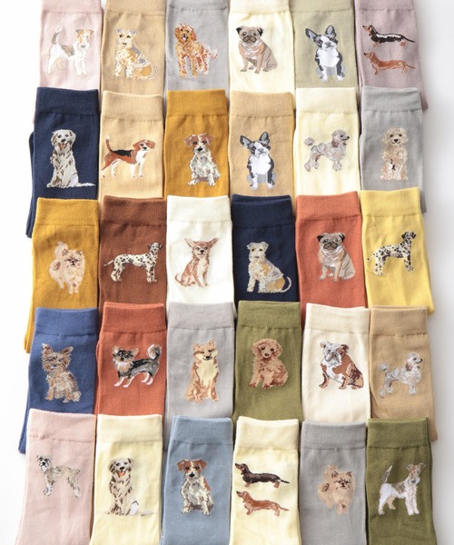 Jubilee（ジュビリー）の「ドッグ 犬デザイン ソックス5足セット（ソックス/靴下・レディース・その他1/その他2/その他3/その他4/その他/その他5・FREE）」の9枚目の写真
