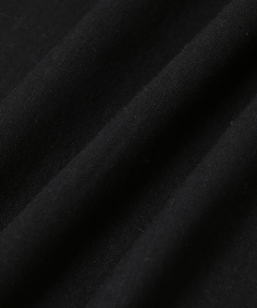 ADAM ET ROPE'(アダムエロペ)の「リネンストレッチシャツジャケット(テーラードジャケット・レディース・ブラック/マスタード/キナリ・FREE)」の5枚目の写真