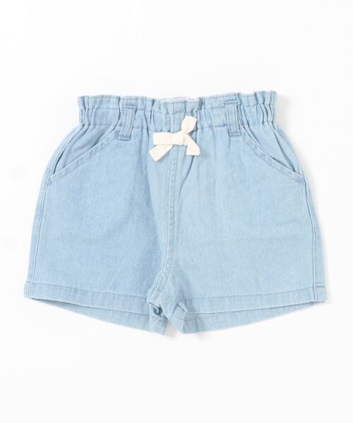 petit main（プティマイン）の「ベーシックショートパンツ（その他パンツ・キッズ・ピンク/ブルー/オフホワイト/ライトカーキ/ベージュ/ライトブルー・100cm/130cm/90cm/110cm/120cm/80ｃｍ）」の5枚目の写真